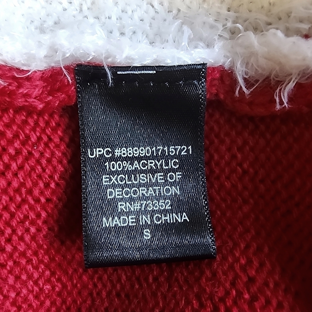United States Sweaters Holiday Christmas Polar Bear Crew Neck Sweater - Small - Picture 6 of 6
